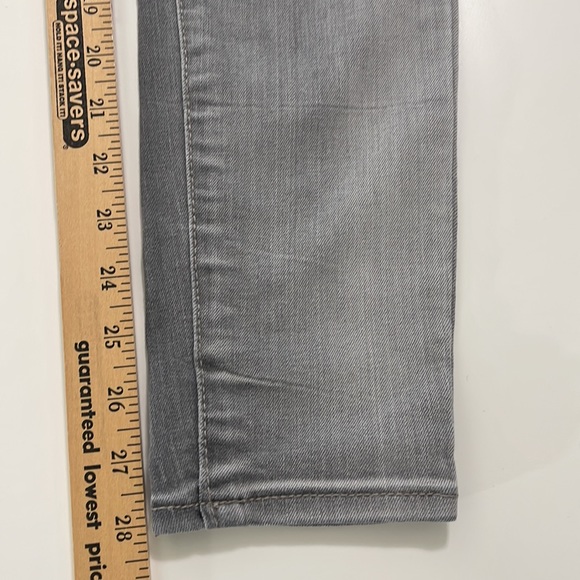 Old Navy Faded Gray Rockstar Jeans Size 6 - Picture 9 of 10